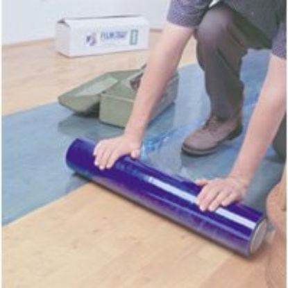 Picture of Hard-Surface Protection Film Blue 24" x 200'