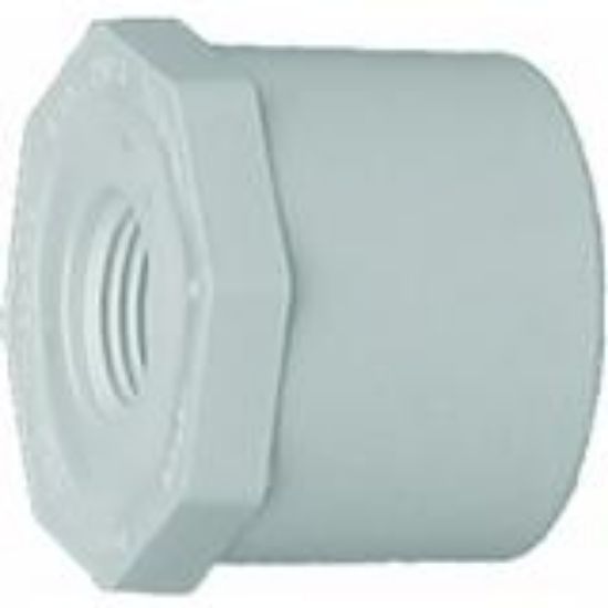 Picture of PVC-Plumbing Schedule-40 Reducer-Bushing 1 X 1/2" Spigot X FPT