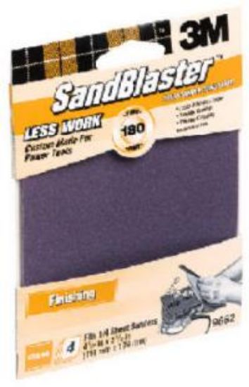 Picture of Clip-on Palm-Sander Sheets 180-Grit 4-1/2" x 5-1/2"