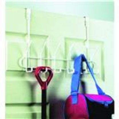Picture of Over-The-Door Multi Hook Rack- White