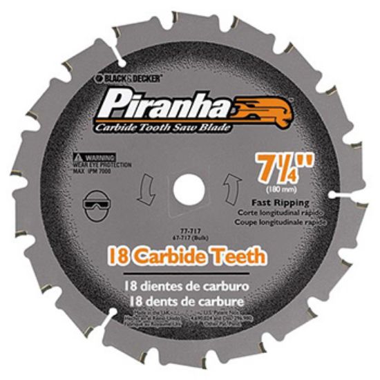 Picture of Circular-Sawblade Carbide 7-1/4" 18T