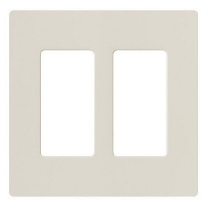 Picture of Screw-Less Double Gang Wall-Plate