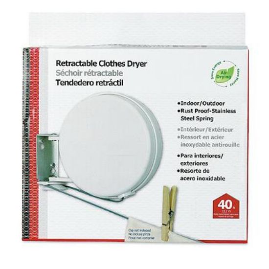 Picture of 40' Single Lline Retractable Reel Clothes-Dryer