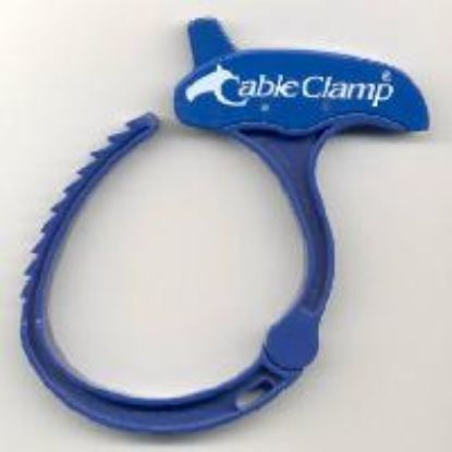 Picture of Cable Clamp Blue