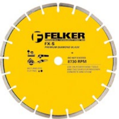 Picture of FX-S Multi-Purpose Diamond-Abrasive Circular-Sawblade 4"(102) x 0.080" x 7/8"