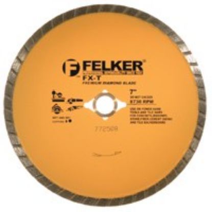 Picture of Circular-Sawblade Fx-t 4"(102) X 0.080 X 7/8" - 20mm - X 5/8" B Multi-purpose Diamond-Abrasive