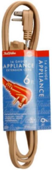 Picture of Extension-Cord Flat-Cable Beige 6'