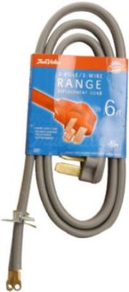 Picture of Range-Cord Nema 10-50 6/2 & 8/1 6' Gray