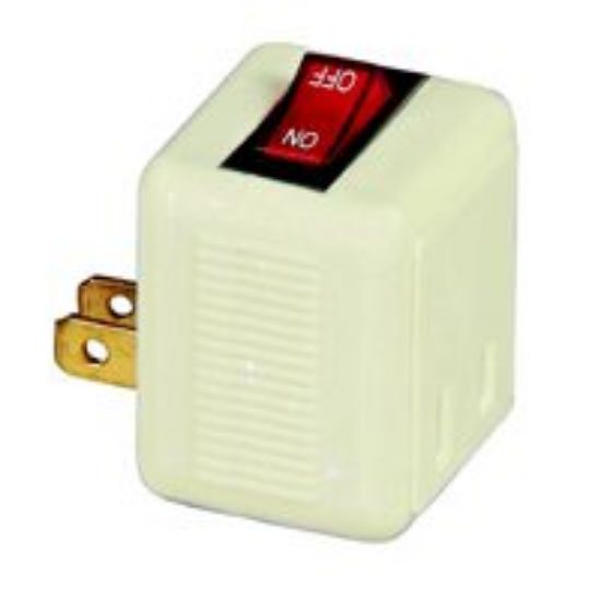 Picture of Ivory Plug-In Cord-Switch
