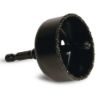 Picture of Hole-Saw Tungsten-carbide Grit Integral-arbor 1-1/4"
