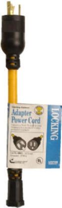 Picture of Extension-Cord 9" 20a-125v Adapter Nema L5-20p To 5-15r