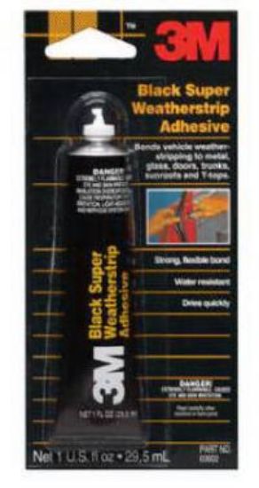 Picture of Weatherstrip-adhesive Black