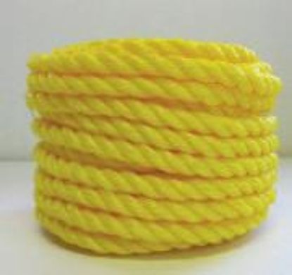Picture of Polypropylene-Rope Yellow 1/4"