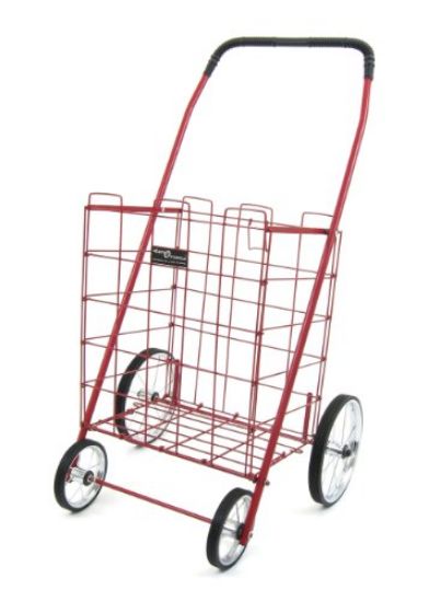 Picture of Mitey 4-Wheel Shopping-Cart Red