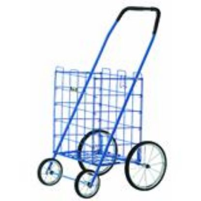 Picture of Mitey 4-Wheel Shopping-Cart Blue