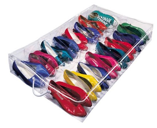 Picture of Clear-Vinyl Underbed Shoe Chest 16/Pair