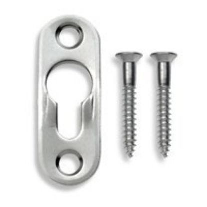 Picture of Picture-Hanger Key-Hole Zinc-Plated 2-Hole Flat Large