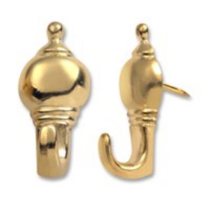 Picture of Push-Pin Picture-Hanger Colonial Brass-Plated