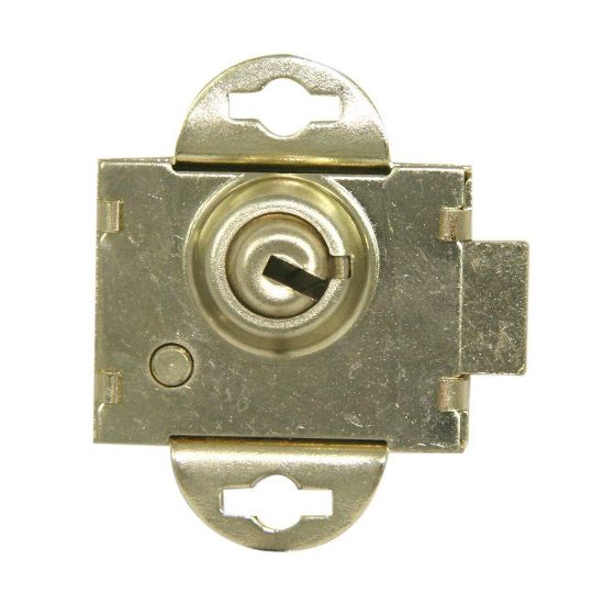 Picture of Mailbox-lock Surface-mount Brass 1-1/2" X 1-3/4"