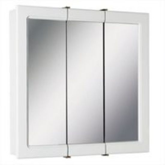 Picture of Medicine-Cabinet White Tri-View