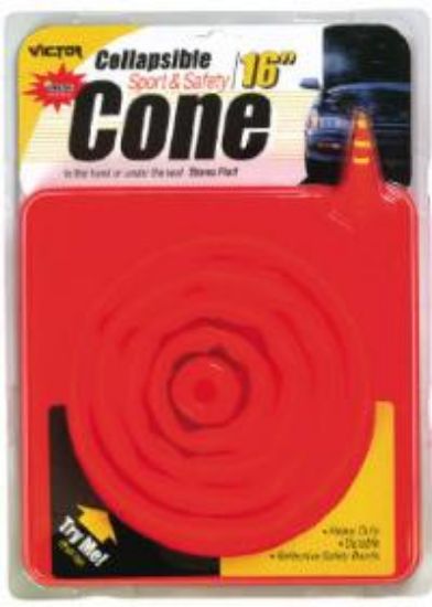 Picture of Traffic-Cone 16" Collapsible Orange