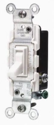 Picture of Light-Switch 15-Amp White 3-Way Quiet