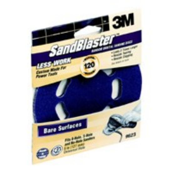 Picture of 9623 Sanding-Disc Hook-&-Loop 5" 120-Grit Universal Hole