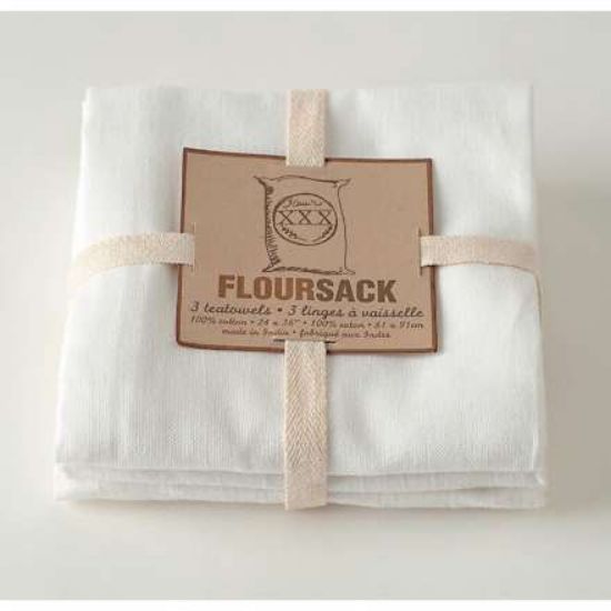 Picture of Flour-sack Towels White 3/pack