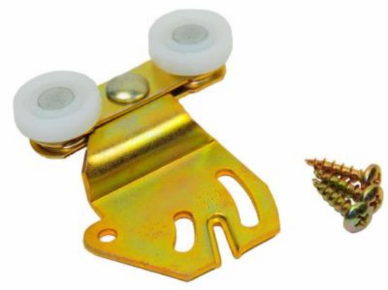Picture of 3/8" Off-Set Sliding-Door Door-Hanger Double-Wheel
