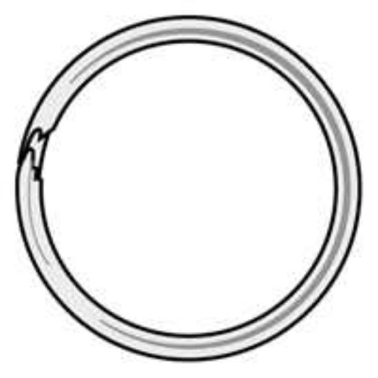 Picture of Key-Ring Split-Ring 1-1/4"