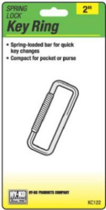 Picture of Key-Ring Spring-Lock 2"