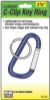 Picture of Key-Ring C-Clip Aluminum 2-3/8"