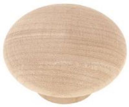 Picture of Round Cabinet-Knob White Birch 3/4" High x 1-3/4" Diameter