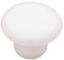 Picture of Round Cabinet-Knob Ceramic White 1"