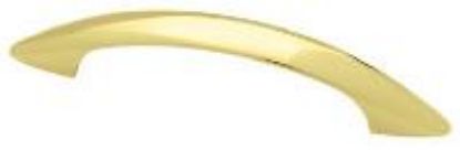 Picture of 4" Brass Cabinet-Pull 1" Screw