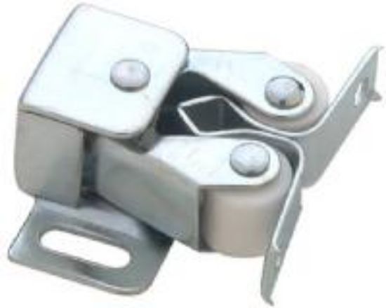 Picture of Double-Roller Cabinet-Catch w/ Spear Chrome 1-1/4"