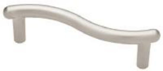 Picture of Cabinet-Pull Fusilli Satin-Nickel 4.250"