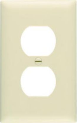 Picture of Duplex Standard Ivory Wall-Plate