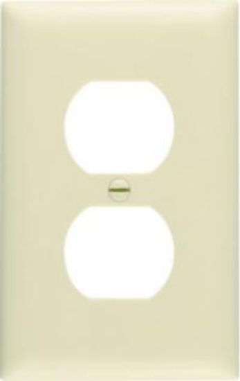 Picture of Duplex Standard Ivory Wall-Plate