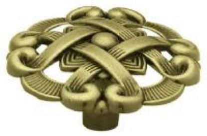 Picture of 1-1/2" AB Weave Round Cabinet-Knob