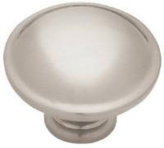 Picture of Round Cabinet-Knob Satin-Nickel 1-1/4"