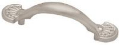 Picture of Cabinet-Pull Fan Design Satin-Nickel 4-1/2"