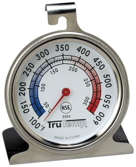 Picture of Oven-Thermometer 2-1/4 Stainless-steel 100 - 600 Fahrenheit