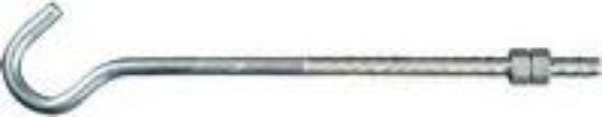 Picture of 3/8" x 10 Hook Bolt/Nut