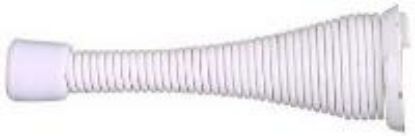 Picture of White 3" Spring Door-Stop