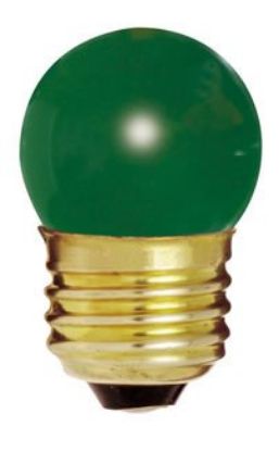 Picture of Light-Bulb Ceramic Green S11 7.5-Watt