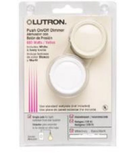 Picture of Dual Knob 600w Rotary-Dimmer Single-Pole Rotate Off