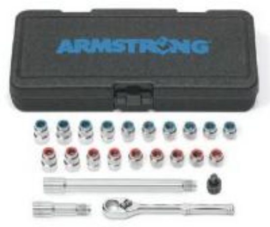 Picture of 23PC 12-Point 1/4" Socket-Wrench-Set
