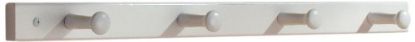 Picture of 4 Peg Wood Rack- White