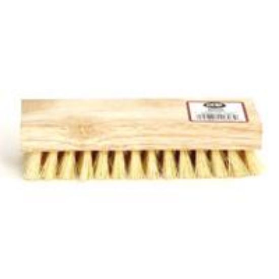 Picture of Scrub-Brush Rectangle-Shape White Tampico-Bristle 8"